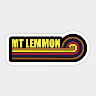 Mt Lemmon Arizona 2 Sticker